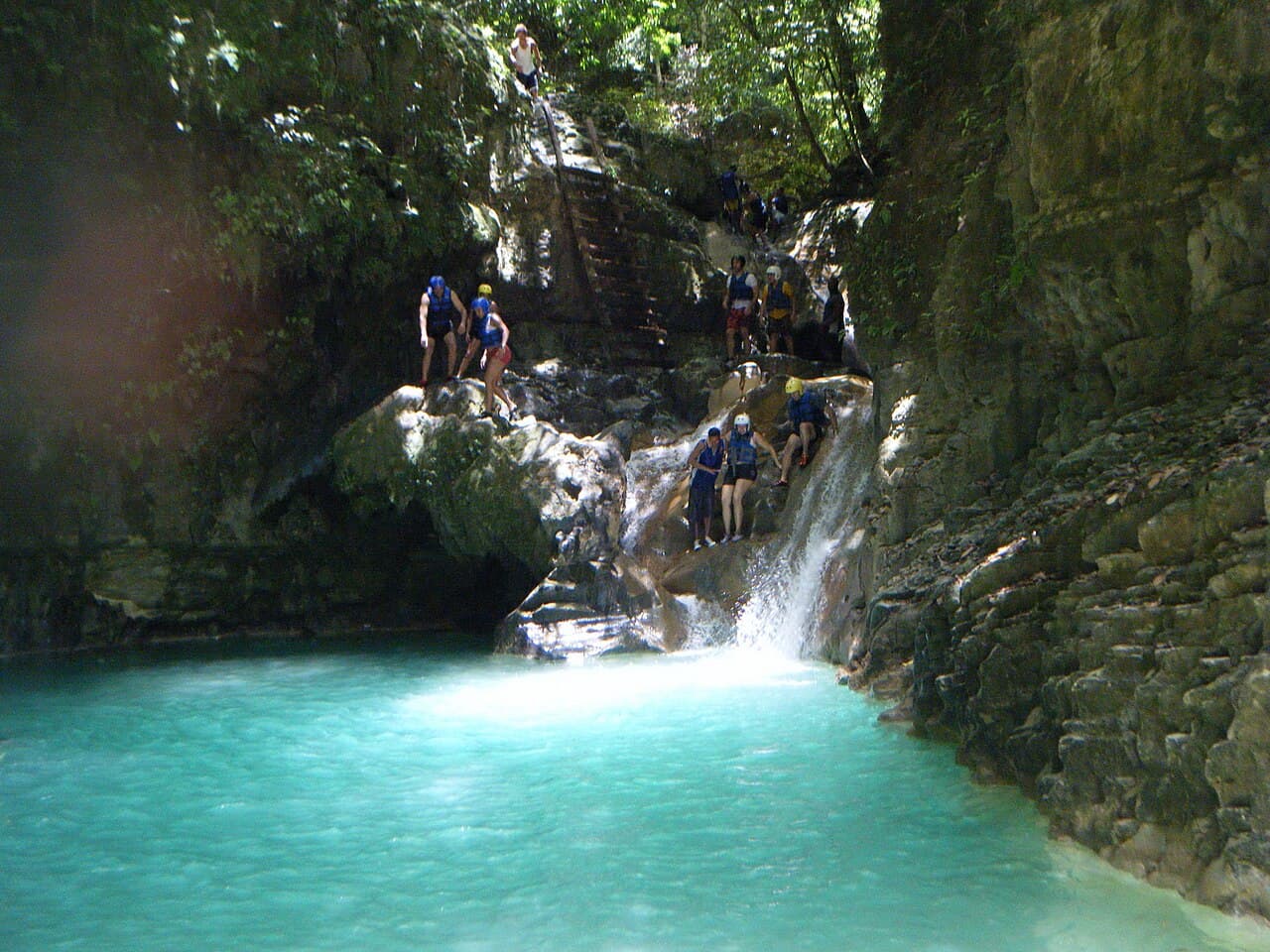 Canyoning en los 27 Charcos de Damajagua